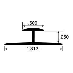 1/4in | Aluminum Divider Moulding | ALU1798 Series