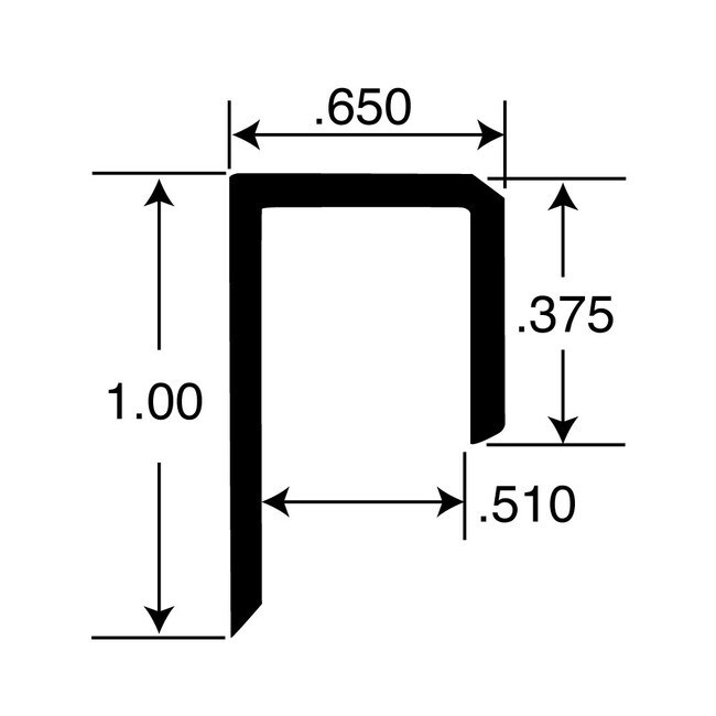 1/2in | Aluminum Cap Moulding