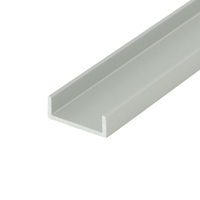 Extruded Aluminum U Channel 3/4in