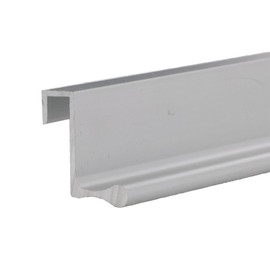Clear Anodized | Satin Finish | Extruded Continuous Drawer Pull | ALU3108-S
