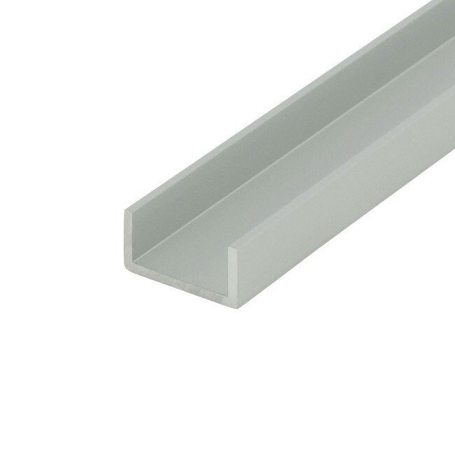Extruded Aluminum U Channel 5/8in