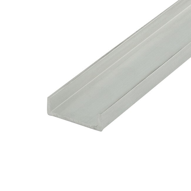 Extruded Aluminum U Channel 7/8in