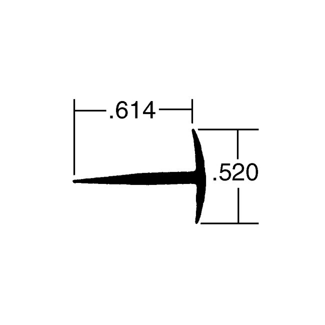 1/2in | Filler Tee Moulding