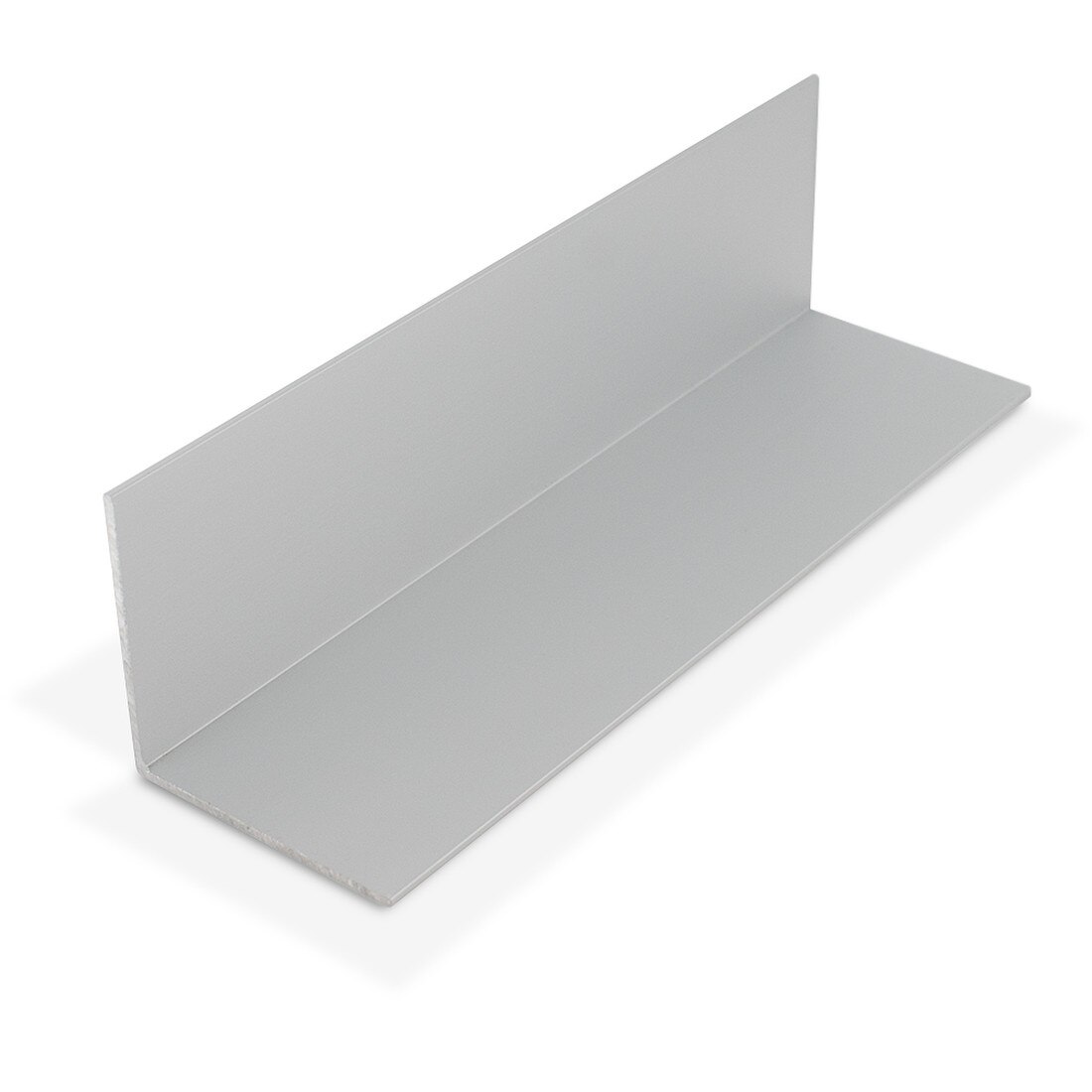 2in x 2in x 1/16in Thick | Mill Finish Aluminum Even Leg | 90° Angle Moulding