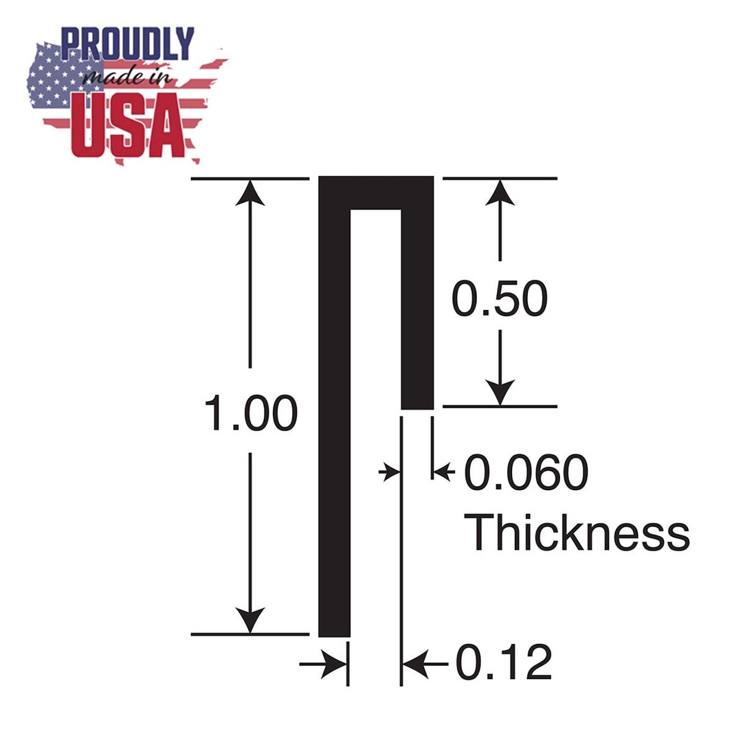 1/8in | Aluminum Cap Moulding
