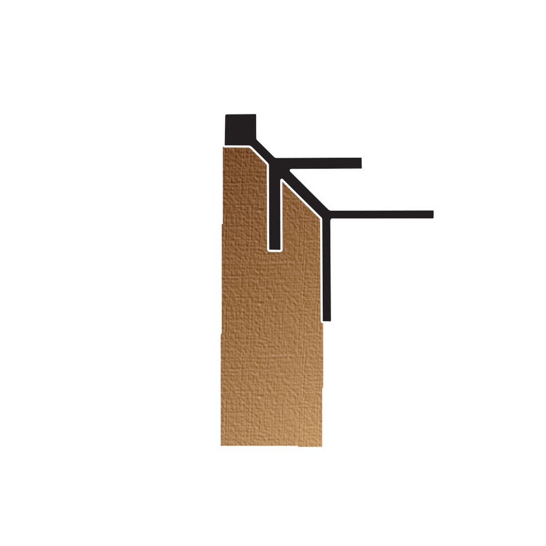 3/4in Aluminum | 90 Degree Outside Corner Channel | ALU5116 Series