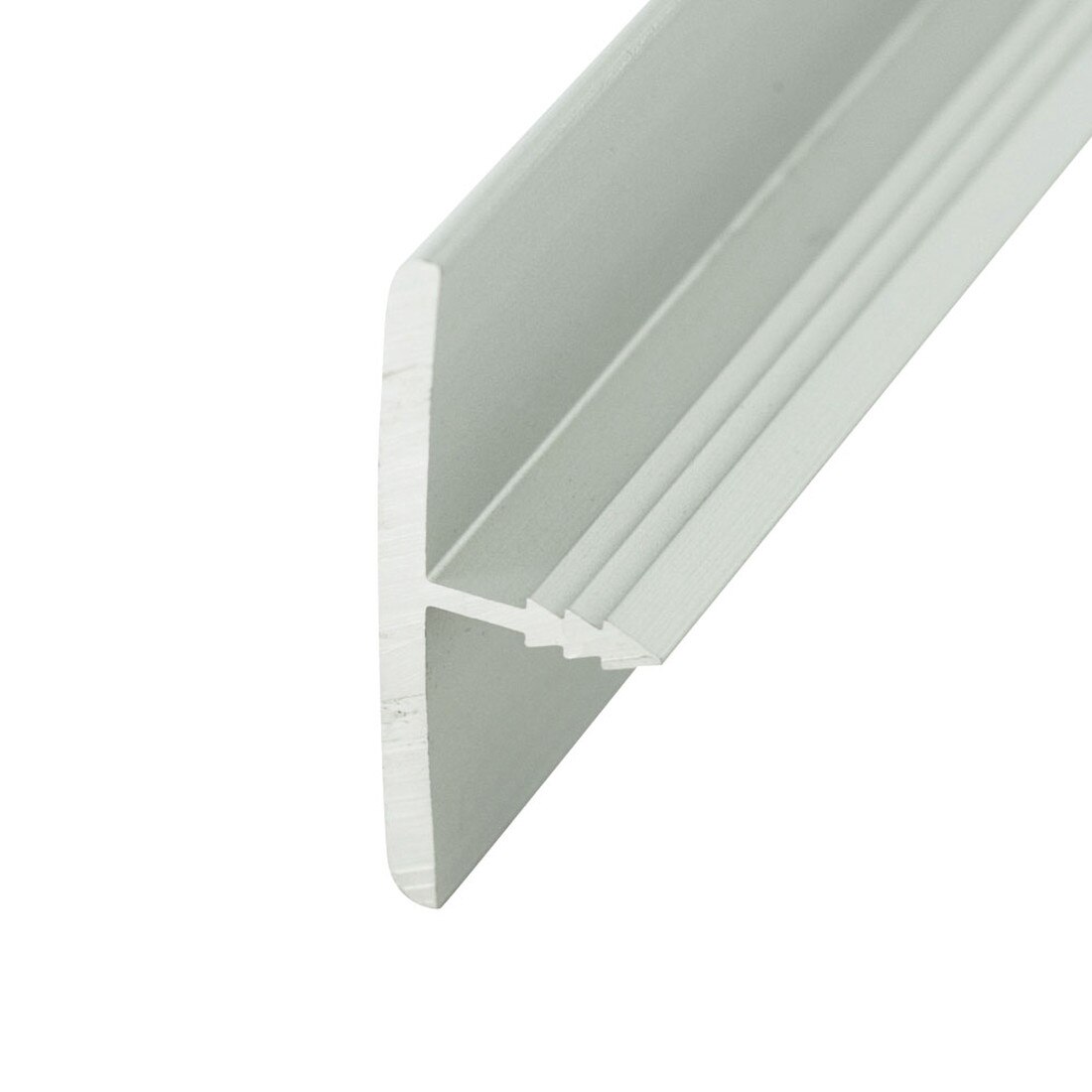 1-1/4in Flat Aluminum | Center Barb Tee Moulding