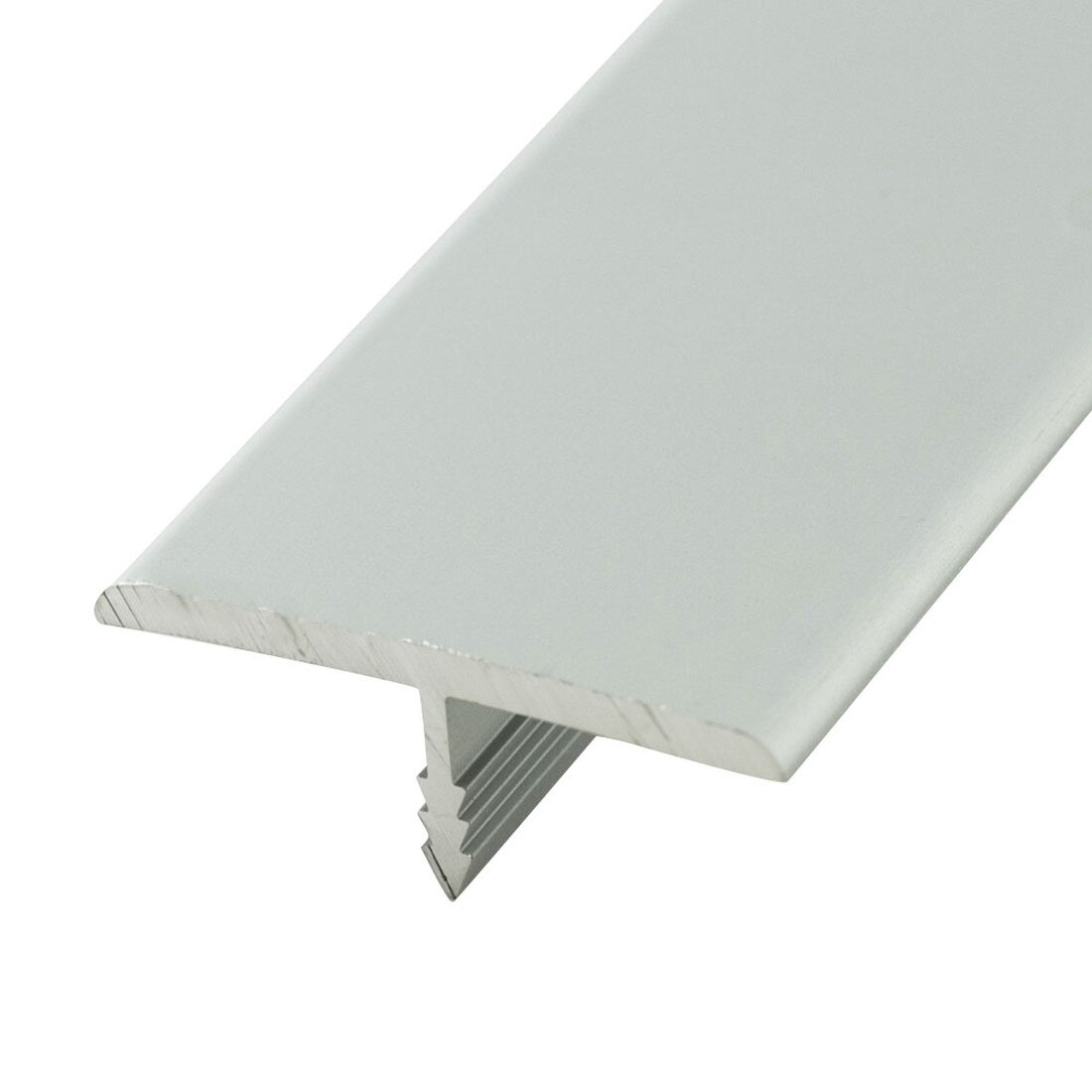 1-1/4in Flat Aluminum | Center Barb Tee Moulding