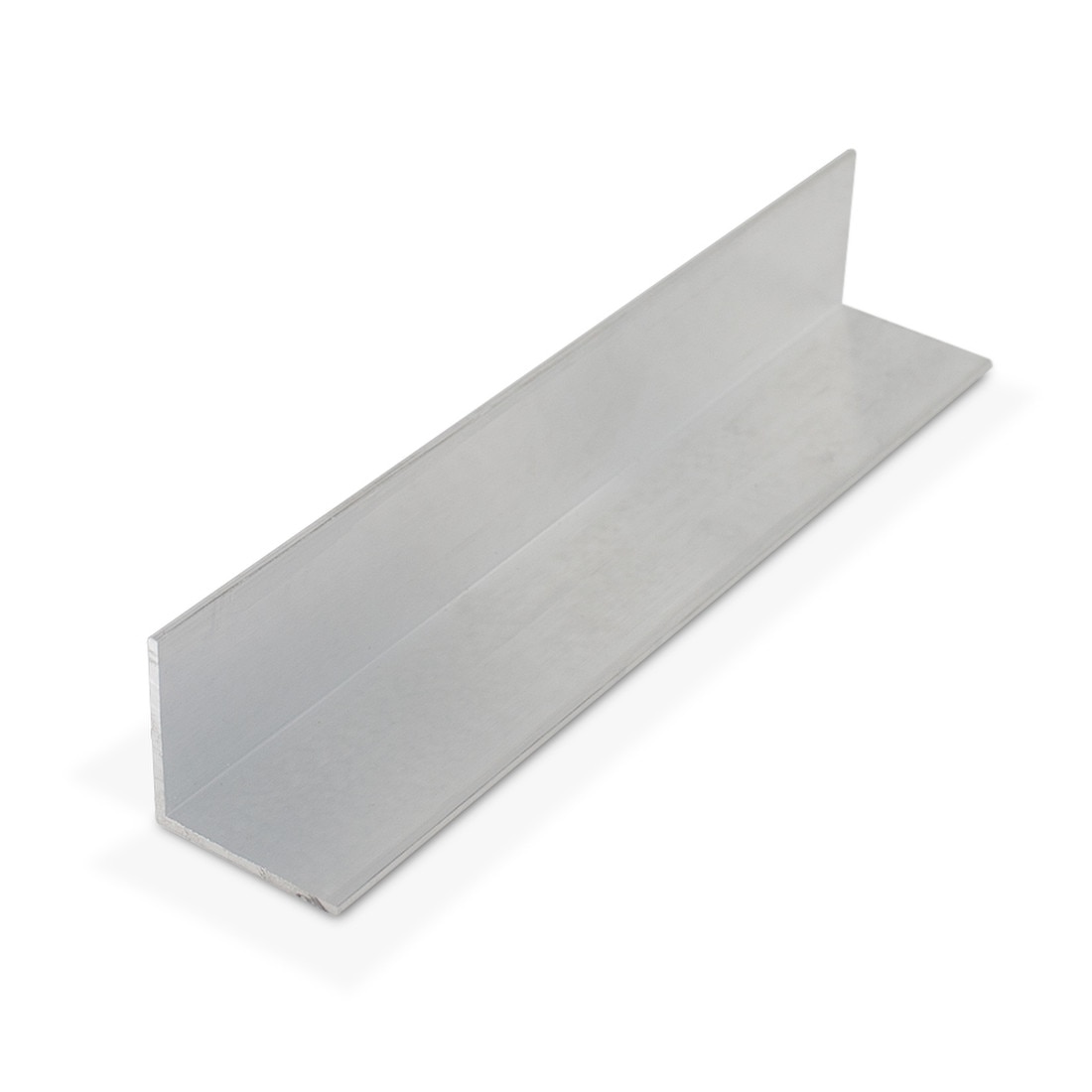 1-1/4in x 1-1/4in x 1/16in Thick | Mill Finish Aluminum Even Leg | 90° Angle Moulding