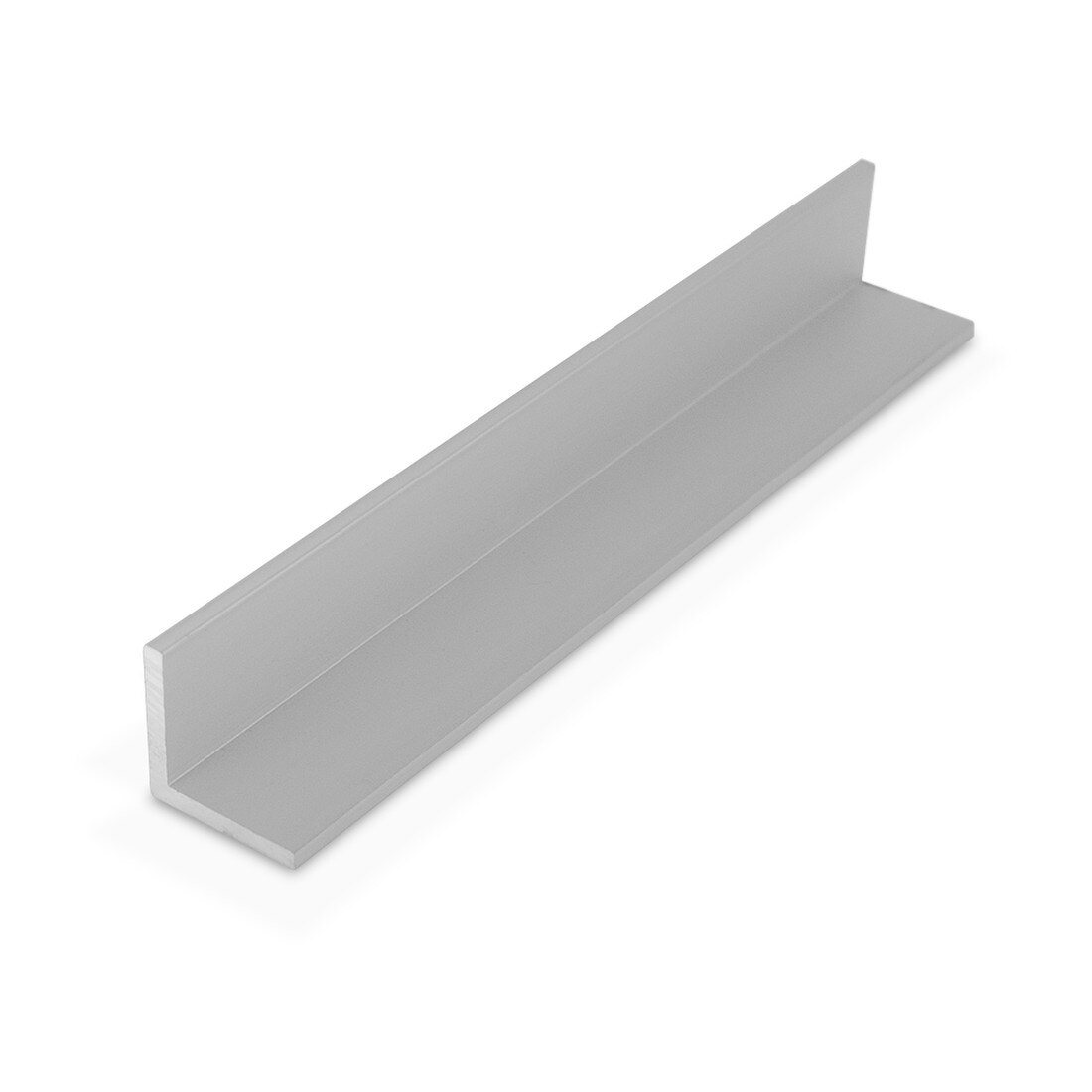 1in x 1in x 1/8in Thick | Mill Finish Aluminum Even Leg | 90° Angle Moulding