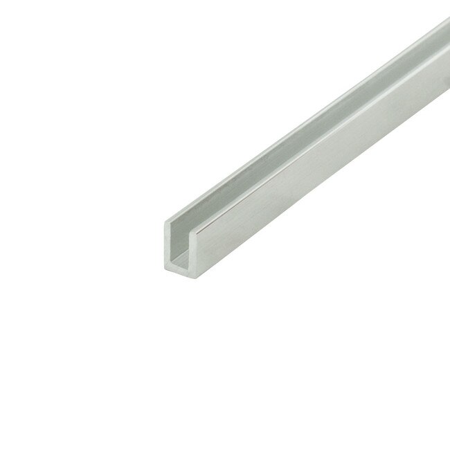 Extruded Aluminum U Channel 1/8in