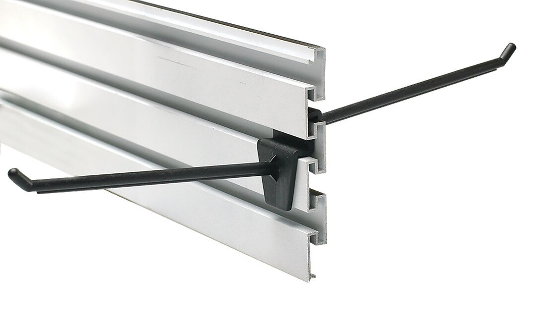 5in W | Aluminum Slatwall Panel