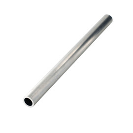1/2” Outside Diameter x 1/16” Wall Thickness Mill Finish Round Aluminum Tube - 8’ Length
