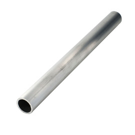 3/4” Outside Diameter x 1/16” Wall Thickness Mill Finish Round Aluminum Tube - 8’ Length