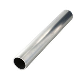 1” Outside Diameter x 1/16” Wall Thickness Mill Finish Round Aluminum Tube - 8’ Length