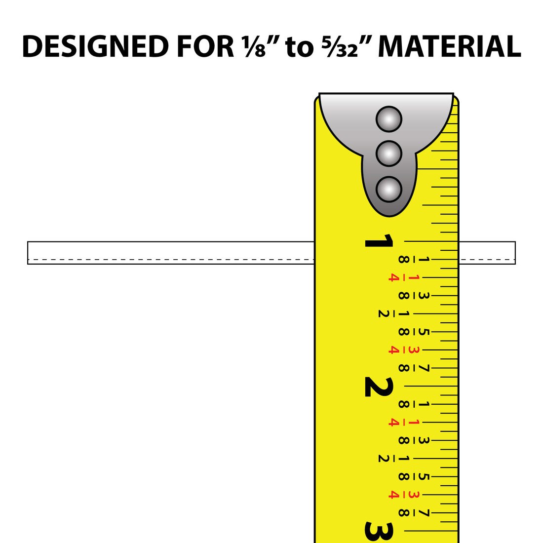 1/8in to 5/32in | Aluminum Divider Moulding
