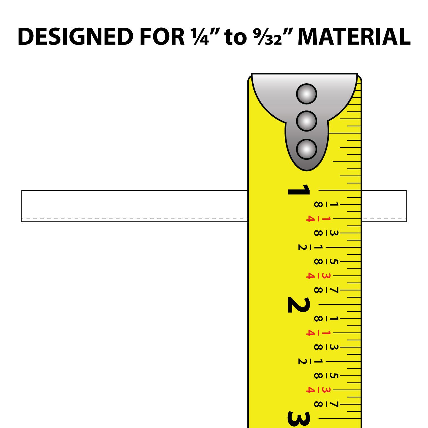 Outwater Aluminum H Channel Fits Material 1/4 to 9/32 Inch Mill Finish