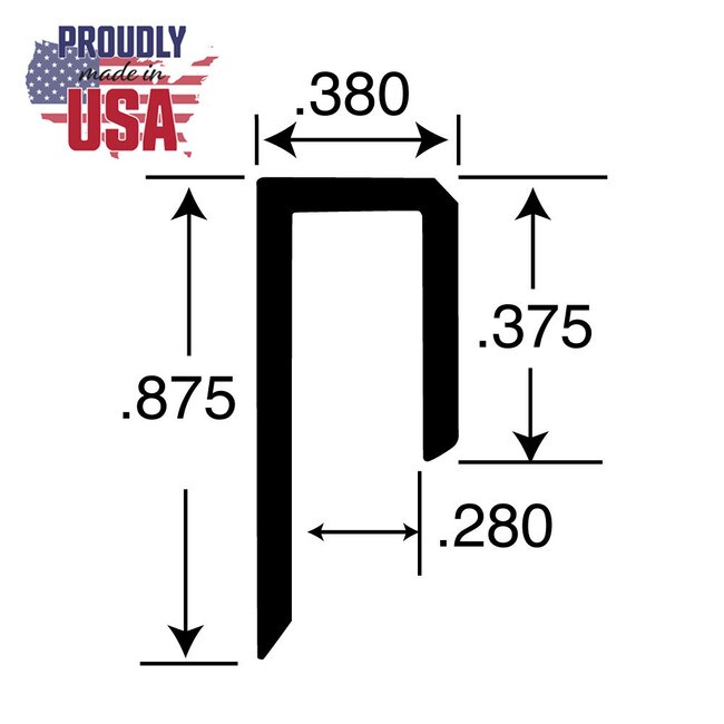 1/4in to 9/32in Aluminum | Cap Moulding