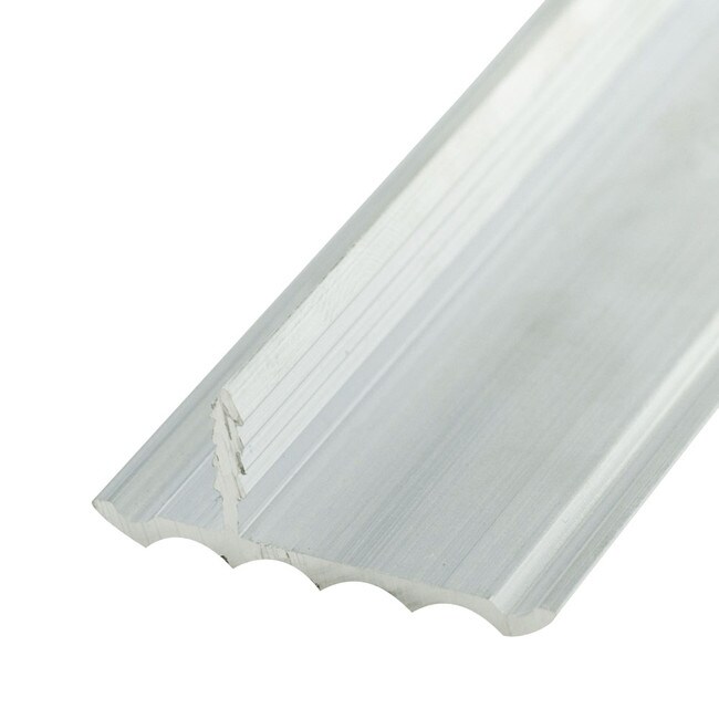 1-1/4in | Rigid Aluminum | Offset Barb Rippled Tee Moulding