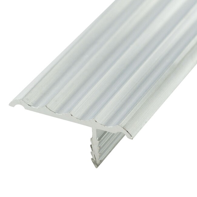 1-1/4in | Rigid Aluminum | Offset Barb Rippled Tee Moulding