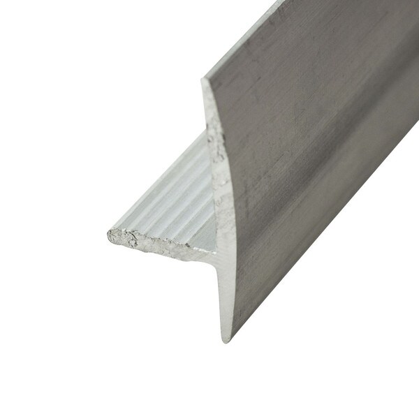 1-1/4in Flat Aluminum | Offset Barb Tee Moulding