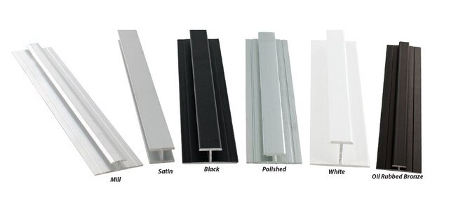 1/4in | Aluminum Divider Moulding | ALU1798 Series