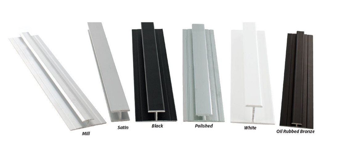 1/4in to 9/32in | Aluminum Divider Moulding