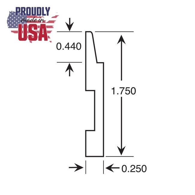 1.75in H | Mill Finish Aluminum | Z Panel Hanger