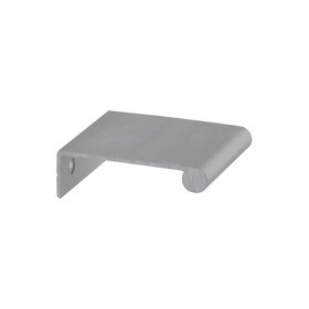 Polished Finish Drawer Pull With 2 Punched Holes 1 1/2" L