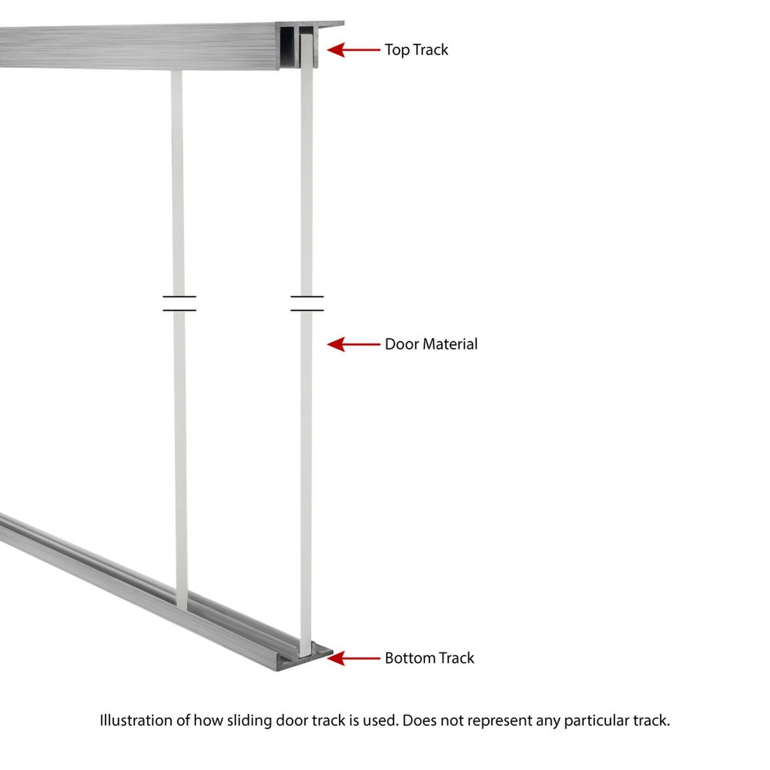 Upper And Lower Track Aluminum