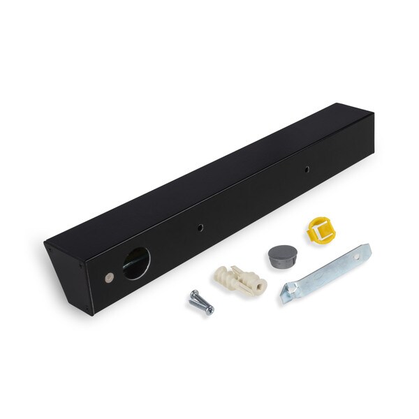 12in Long | Tamper Resistent Angled Power Strip | With 2 Receptacles
