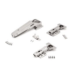 Sugatsune Aileron Lift Assist and Soft Clse Upward Open (2 Hinges/1 Lid Stay) | ARN-3-H-S Series