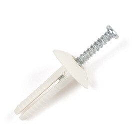Mushroom Head Zinc Plated Steel Drive Pin