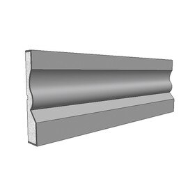 8" High x 1-1/2" Deep American Series Acrocore EPS Water Table Moulding 8' Length