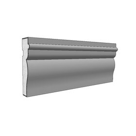 10" High x 2-1/2" Deep American Series Acrocore EPS Water Table Moulding 8' Length
