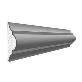 6" High x 4-3/8" Deep Acrocore EPS Banding 8' Length