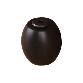 1-1/2in H x 1-1/8in | Matte Black Finish | Steel Center Guide