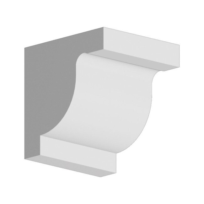 Fypon 9 1 8 Wide X 10 High Primed White Polyurethane Bracket fypon-9-1-8-wide-x-10-high-primed-white-polyurethane-bracket