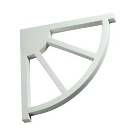 Fypon 1" Wide x 12" High Primed White Polyurethane Bracket