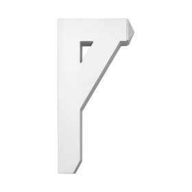 Fypon 3-1/2" Wide x 24" High Primed White Polyurethane Bracket