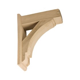 7-1/2" Wide x 30" High Primed Neutral Oatmeal Polyurethane Bracket