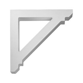 Fypon 2" Wide x 15-7/8" High Primed White Polyurethane Bracket