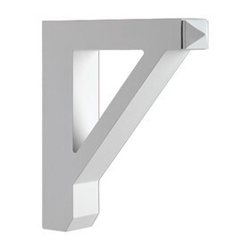 Fypon 3-1/2" Wide x 18" High Primed White Polyurethane Bracket