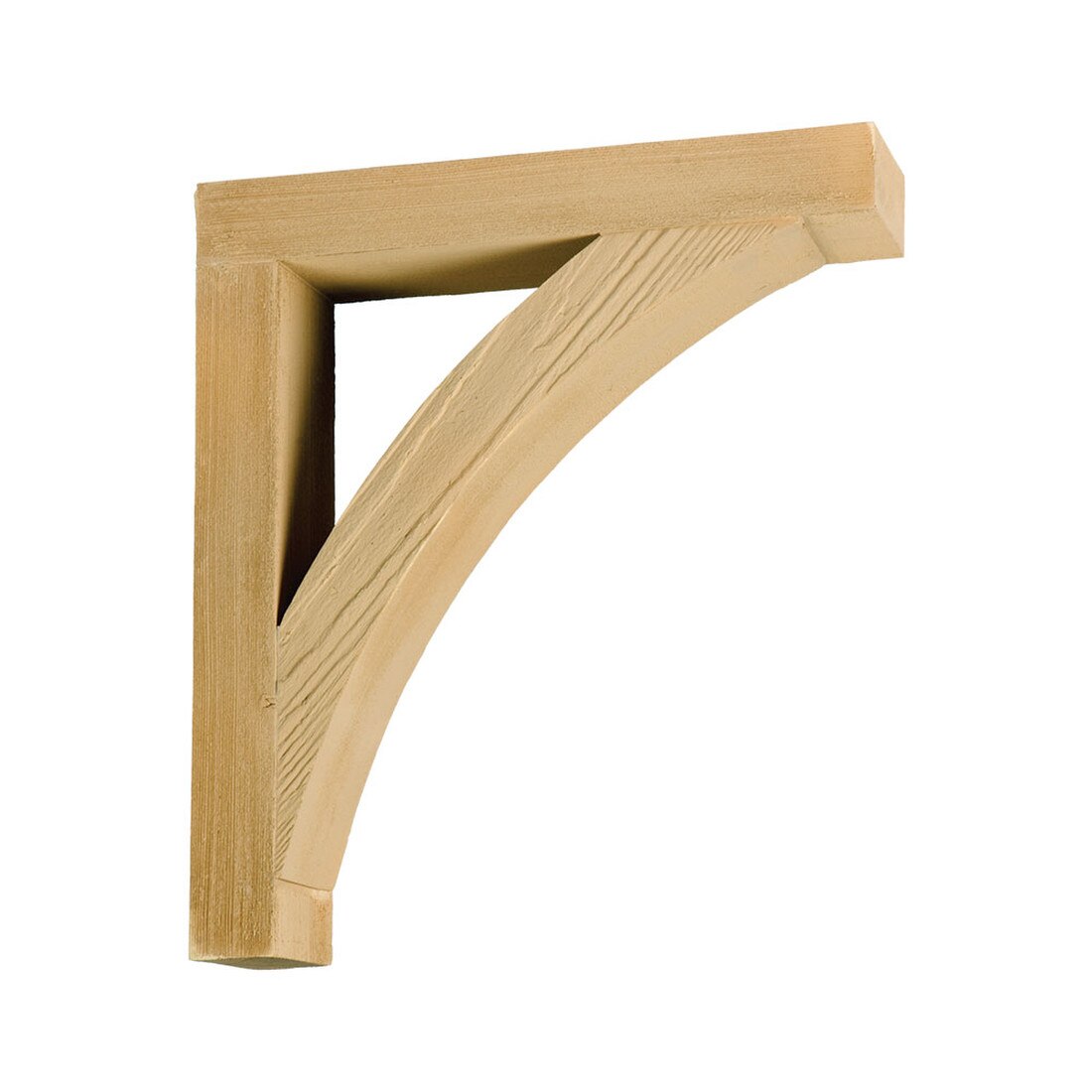 4" Wide x 18" High Primed Neutral Oatmeal Polyurethane Bracket