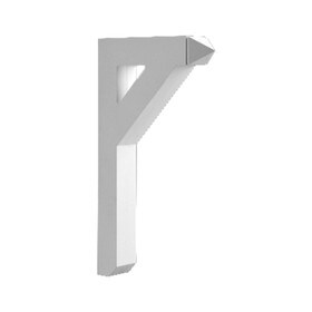 Fypon 3-1/2" Wide x 30" High Primed White Polyurethane Bracket