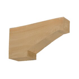 3" Wide x 9" High Primed Neutral Oatmeal Polyurethane Bracket