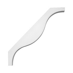 Fypon 2-3/4" Wide x 22" High Primed White Polyurethane Bracket