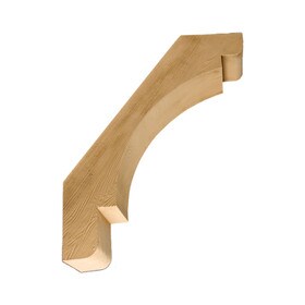 6" Wide x 30" High Primed Neutral Oatmeal Polyurethane Bracket