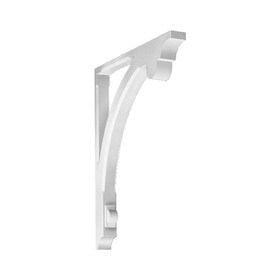 Fypon 3-1/2" Wide x 42-1/4" High Primed White Polyurethane Bracket