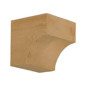 5-1/2" Wide x 5-1/2" High Primed Neutral Oatmeal Polyurethane Bracket